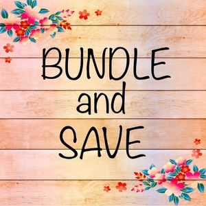 Bundle and Save more- thanks for shopping with me!!